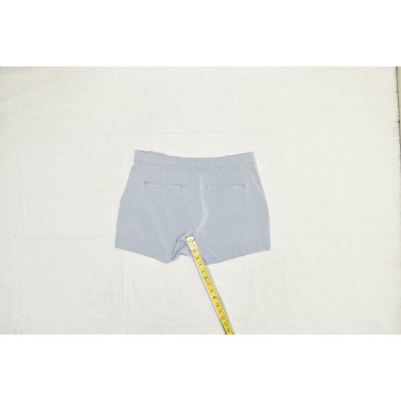 Banana Republic Shorts Womens 10 Pinstripe Nautical Sailor Button Summer Casual - Picture 6 of 8